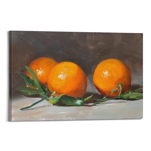Toile d'art mandarine moderne JIDUHON poster épais de qualité supérieure esthétique