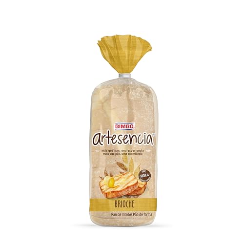 Bimbo - Pan de molde Brioche con Corteza rebanada Estilo Artesano, 550 g