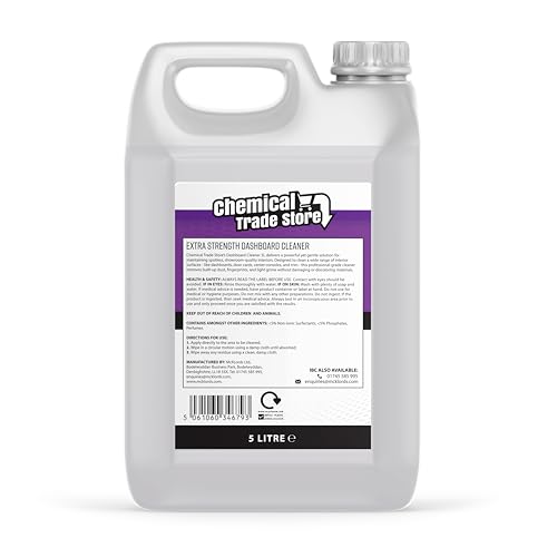 Chemical Trade Store - Car Dashboard Cleaner 5L Non-Greasy Matte Finish Plastic Vinyl Interior Solution - Professional