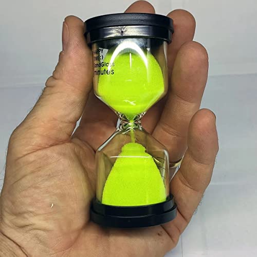 Mini Ampulheta Verde 10 Minutos