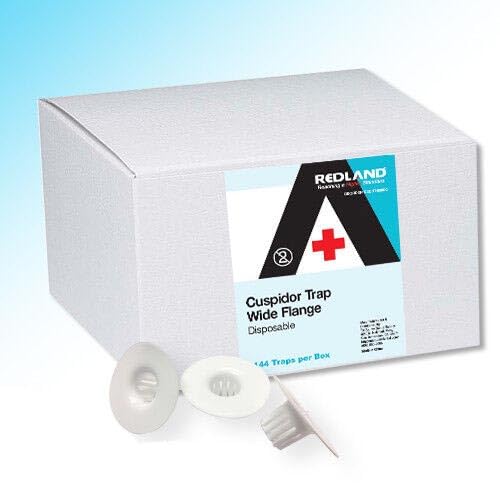 Cuspidor Trap Wide Flange Disposable 144 Traps/Box