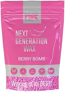 Next Generation Wax Berry Bomb | Professional Hot Wax Beads 800g | Stripless Hard Beans | Hair, Face, Bikini & Body Removal Waxing Pearls | Nose Wax | Eyebrow Wax | Wax Pellets for Sensitive Skin