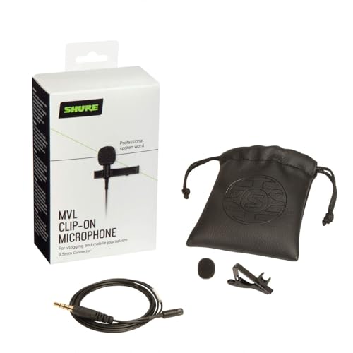 Shure MVL Lavalier Microphone For iPhone & Tablet