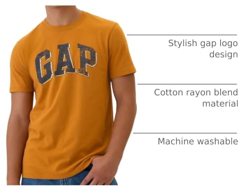 Image of Gap Mens Everyday Soft Logo Tee
