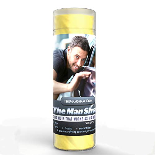 The Man Sham Chamois-Cloth - 26" X 17" - Top-Men's-Gift - Ultimate-Towel