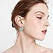 JMScape 45 Pairs Gold Earrings Set for Women, Fashion Drop Dangle Earrings Statement Vintage Acrylic Hoop Pearl Studs Hypoallergenic Earrings Multipack for Valentine's Day Gifts
