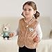 Baby Boys Girls Fleece Vest Zip Up Cute Bear Jackets Fuzzy Fall Winter Warm Clothes Newborn Outwear for Toddler Infant