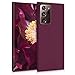 kwmobile Handyhülle für Samsung Galaxy Note 20 Ultra Hülle - TPU Case - Kabelloses Laden - Schutzhülle Cover in Bordeaux Violett