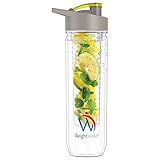 ✔ BOTELLA DE AGUA IDEAL PARA NIÑOS - Nuestra botella de agua es ideal para toda la familia. Al hacer este tipo de bebidas con sabor a frutas conseguirás que tus hijos tomen fruta y verdura, además será muy útil para que estos se acostumbren a su sabor y les sea más familiar para que en un futuro tengan una alimentación y vida más saludable.