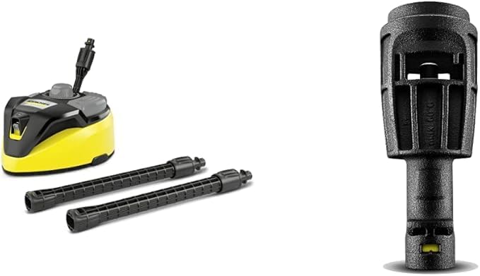 Masterpart T7 Plus T-Racer Oberflächenreiniger 2.644-074.0 & Adapter M 2.643-950.0 für Kärcher Hochdruckreiniger