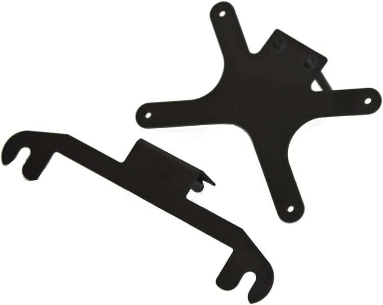 STO N SHO Front License Plate Bracket Compatible with Off Road Bumpers with Hawse (Plate) Fairlead (SNS138a)