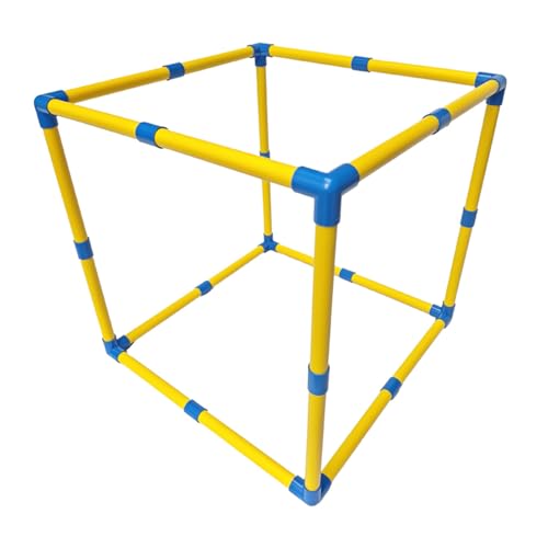 Structure de jeu interactive contre l'ennui des petits animaux avec 8 jouets d'escalade