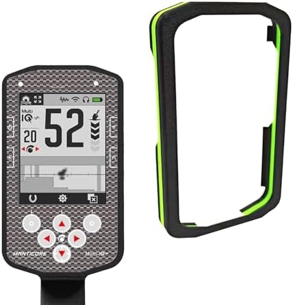 Protective Kit for Minelab Manticore Case Cover & Screen Protector Anti-Scratch Box Bumper Equinox Accessories (Black+Green) image 4