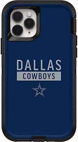 Skinit Decal Skin Compatible with OtterBox Defender iPhone 11 Pro Case - Officially Licensed NFL Dallas Cowboys Blue Performance Series Design
