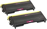 ✨ 2 anos de garantía 2 Tóners compatibles con Brother TN2000 TN-2000 HL-2030 HL-2032 HL-2040 HL-2050 HL-2070 HL-2070N DCP-7010 DCP-7020 DCP-7025 FAX-2820 FAX-2920 MFC-7220 MFC-7420 MFC-7820  2500 páginas