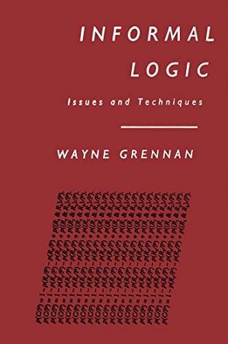 Informal Logic: Issues and Techniques view 2
