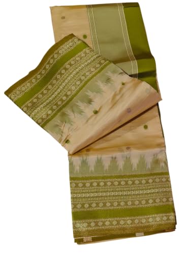 Generic tussar silk saree in tussar silk – image 4