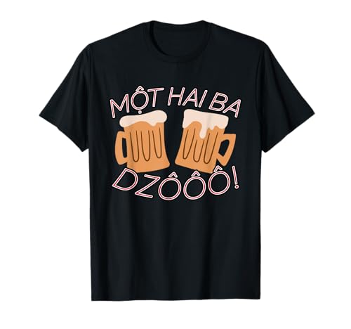 Photo de Vietnam Viet Vietnamien Mot Hai Ba Dzo Un Deux Trois Cheers T-Shirt