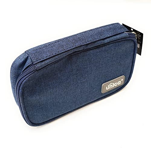 Nécessaire Masculina Linha Casual Poliéster - Para Viagem, Bolsa (Azul)