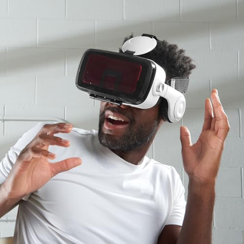 Sharper Image Bluetooth VR Headset with Earphones by Sharper Image