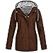 C'est Kapuzenpullover Damen Hoodie Winddicht Outwear Regenmantel Windjacke Freizeit Sport Langarmshirt Mantel Frauen Regenparka Kapuzenjacke Freizeitjacke Regenjacke Damen Wasserdicht Outdoorjacke
