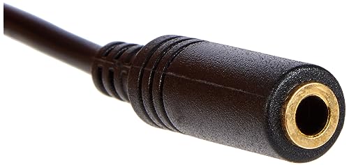 Goobay 62477 Audio Extension Cable for AUX Headphones 4 Poles 3.5 mm Slim CU, 1 m Cable Length, Black - Image 4