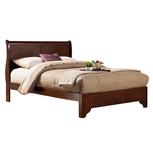 Alpine Furniture West Haven Sleigh Bed, California King Size #TOP14