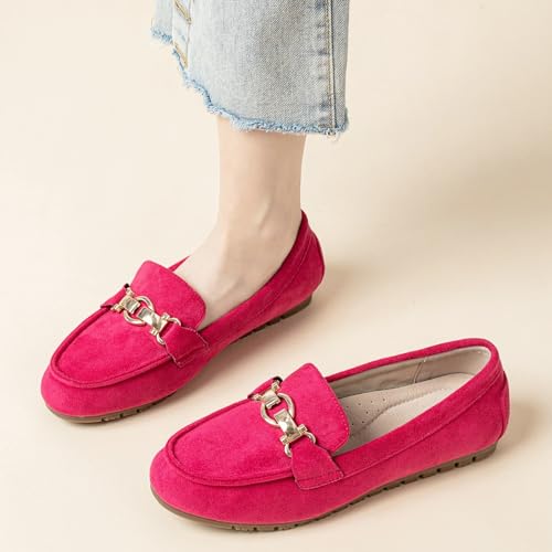 Image of Cvistpieo Loafers for Women Business Casual Shoes Comfortable & Lightweight Penny Loafers Slip On Work Flats