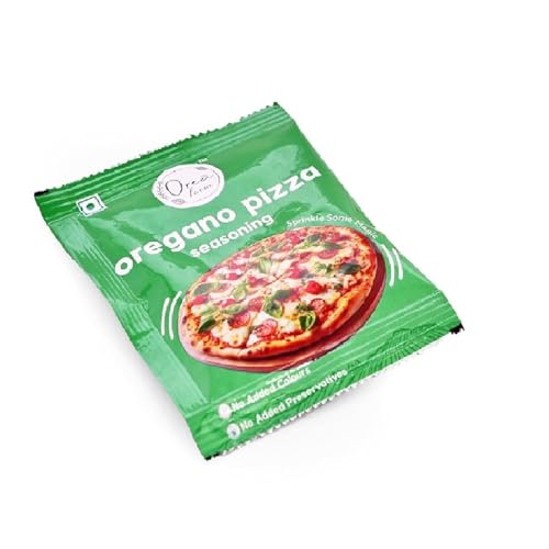 Image of Orea Farm Oregano Seasoning Sachets - 15 x 10g Packs (150g) - Rich Oregano Sachet for Pizza Base, Pasta, Salads - Perfect for Home Cooking and Culinary Enthusiasts