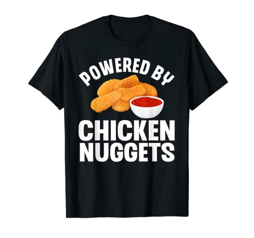Design amusant de pépites de poulet pour hommes, femmes, enfants, amoureux des pépites T-Shirt