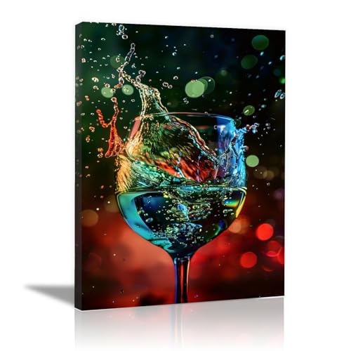 Impression d'art mural coloree pour decoration murale moderne de salon
