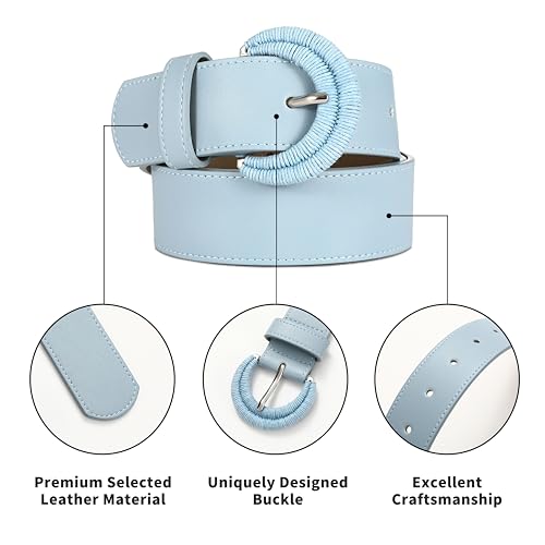 Women's Leather Belts for Dresses black Leather Waist Belt Fashion Ladies Belts4