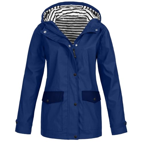 Veste de pluie femme imperméable pour rester au sec en déplacement