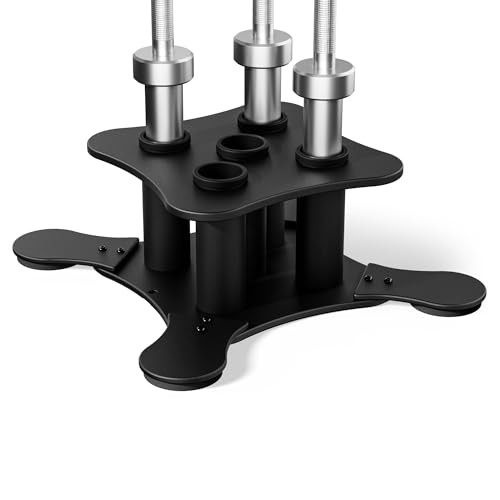Vertical Barbell Holder for 2-Inch Olympic Bars Bar Storage Rack for Barbells Curl Bars Triceps & Hex Bars