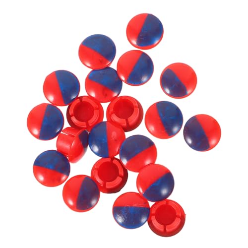 DOITOOL 20 Tapones para Grifo De Agua Indicador De Agua Caliente Y Fría para Hotel De Plástico