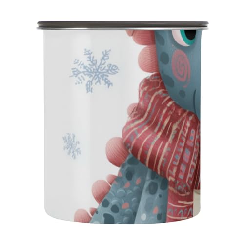 Contenedor Hermético para Café de Acero Inoxidable 500ml miniatura 2