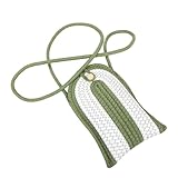 Léger et compact : Conçu en corde de coton, ce petit sac téléphone portable femme propose une portabilité aisée sans alourdir, parfait pour journées chargées ou escapades, alliant confort et fonctionnalité