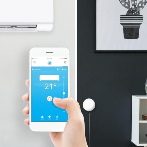 Seemelissa WiFi WLAN Klimasteuerung per Smartphone Tablett Weiss/ Weiss Google kompatibel