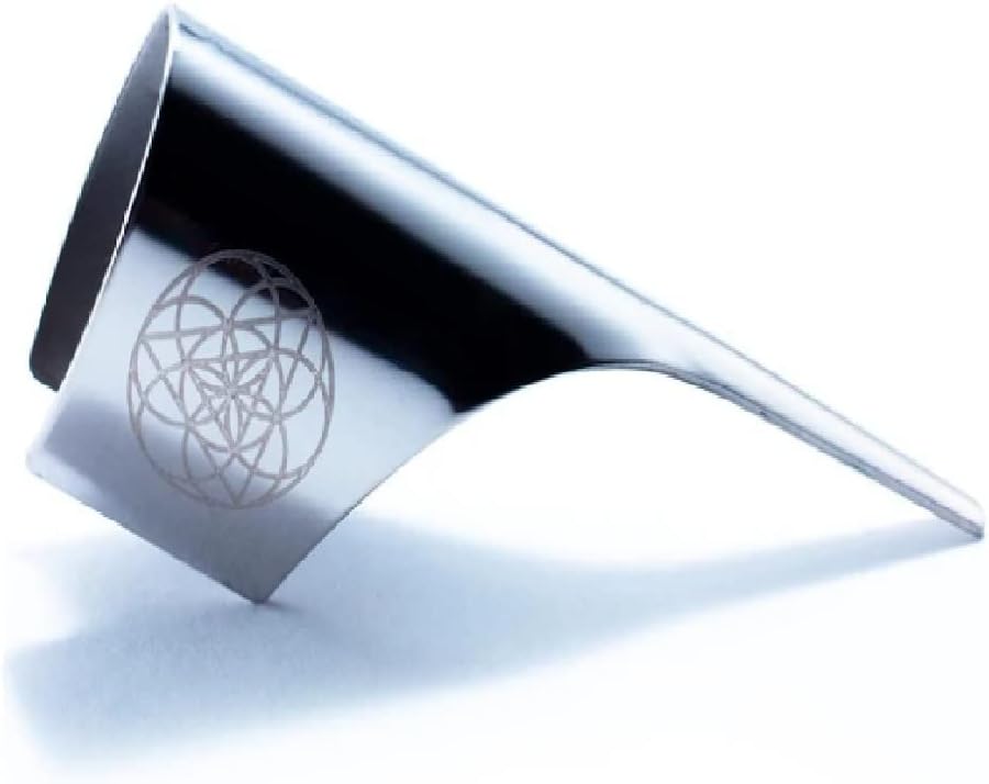 Kasher’s Sacred Geometry Lighter Tool - Lightweight & Multi Tool Accessory for Lighters - Suitable to use as Pipe Cleaner, Cutter or Multi-Tool Lighter Case (Without Lighter, Silver) image 2