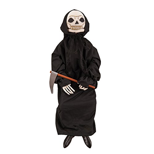 GALLERIE II Dunstan Grim Reaper Halloween Joe Spencer Gathered Traditions Soft Figure Décor Decoration Black