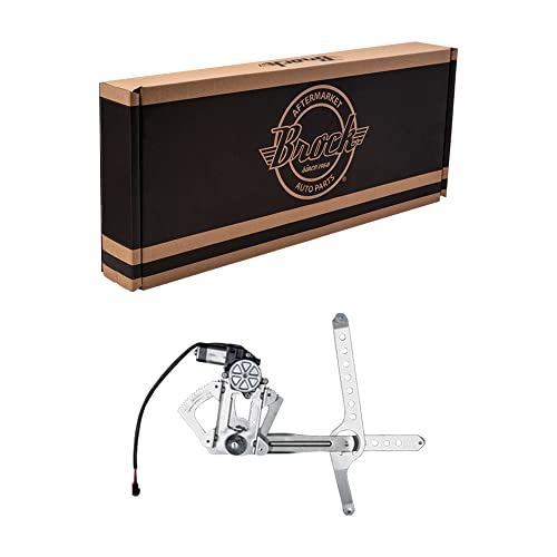 Brock Replacement Driver Front Power Window Regulator And Lift Motor Assembly Compatible With 88-02 C/K Pickup Truck 22071949 #TOP4