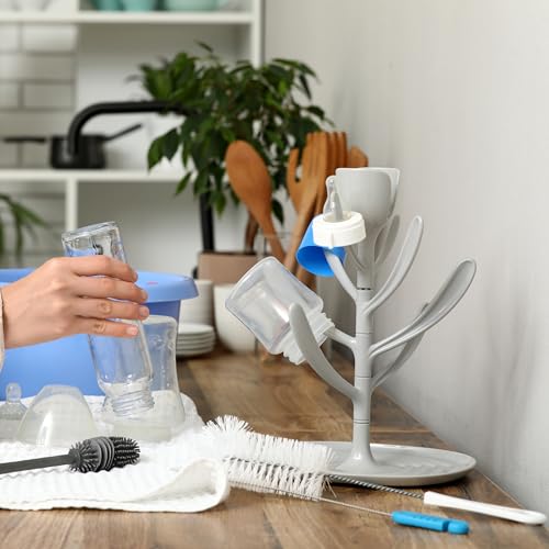 Chef Aid Bottle Cleaning Brush with Nylon Bristles - Ideal for Hard-to-Reach Bottles, BPA-Free and Dishwasher Safe - Image 3