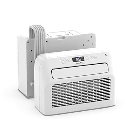 UNIVERSALBLUE Aire Acondicionado Portátil Ventana con WIFI | Aire Portátil para Caravana y Vivienda | Pingüino para Camper | Fácil Instalación (descuento caja rota)