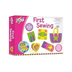 Galt Toys, First Sewing, Kids’ Craft Kits, Ages 5 Years Plus