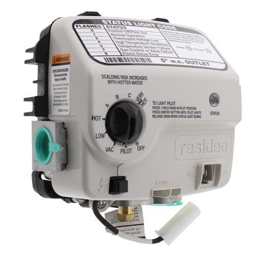 WV8840B1117 OEM Upgraded Water Heater Gas Valve Replaces