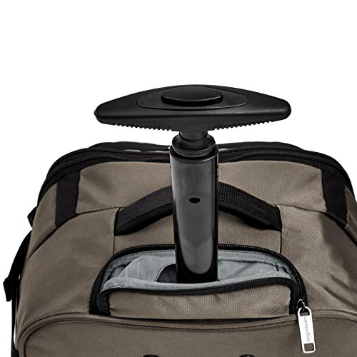 Amazon Basics Mercer Wheeled Duffel, Khaki