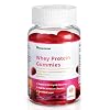 Whey Protein Gummies|1g Whey Protein| Healthy Snacks | Essential Amino Acids | Healthy Gummy Candy | 60 Gummies for Women Men Kids