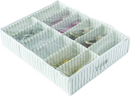 Compactor Gris Home RAN7507-Funda para Zapatos de Polipropileno, Color Blanco, 76 x 60 x 15 cm, Non-Woven 75G | Printing by Machine, Applicable