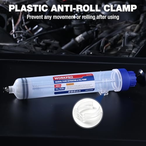WORKPRO 500CC Manual Fluid Extractor