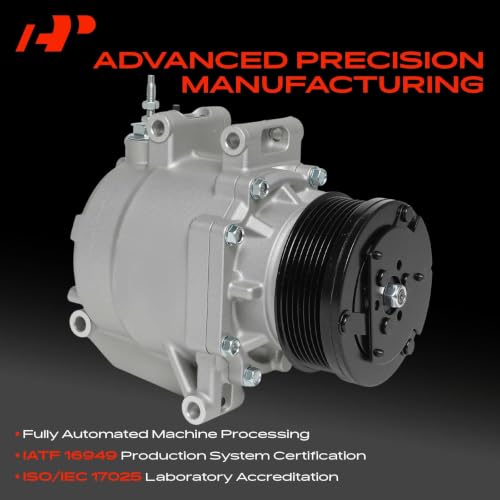 Image of A-Premium Air Conditioner AC Compressor with Clutch | Compatible with Honda Civic 1.8L 2006-2011, Replaces# 38800-RNA-A01, 38810RRBA01 38800RNBA02 38800-RNB-A02